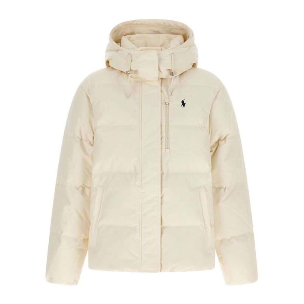 Polo Ralph Lauren White Polyester Full-Length Women's Jacket